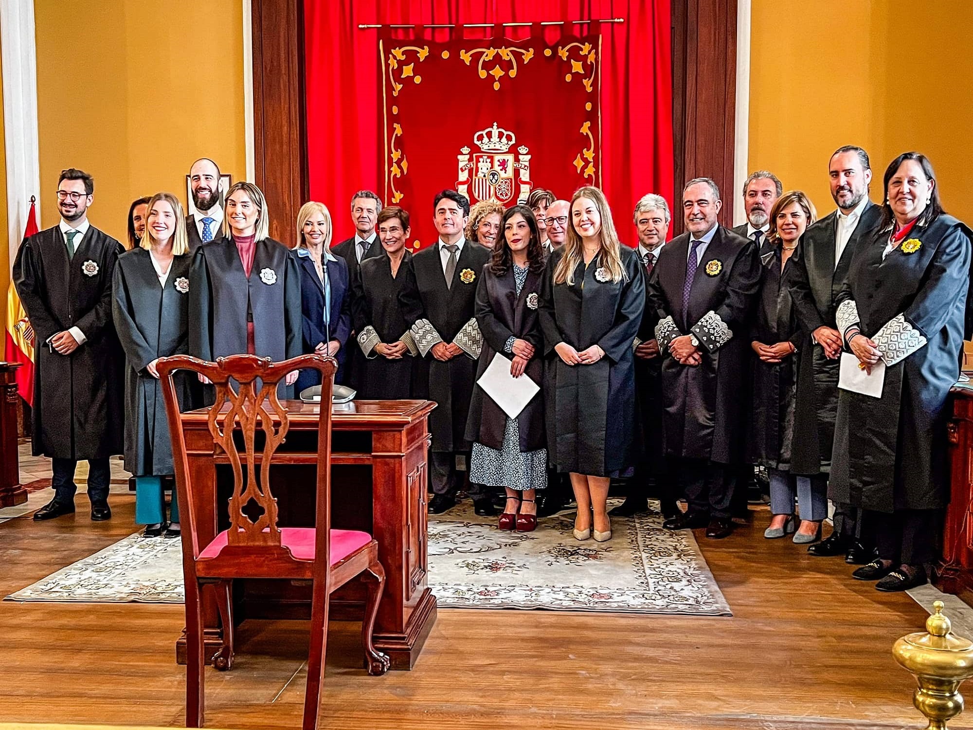Portada de 72ª promoción de la Escuela Judicial del Consejo General del Poder Judicial destinados en Canarias